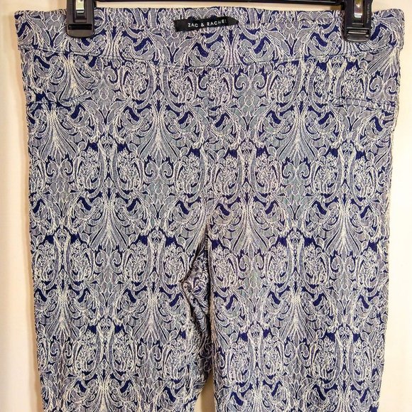 Zac & Rachel Textured Stretch Pull-on Dress Pants - Picture 3 of 9